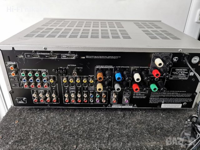 домашно кино усилвател ресийвър съраунд ONKYO TX-SR605, снимка 5 - Ресийвъри, усилватели, смесителни пултове - 38861950