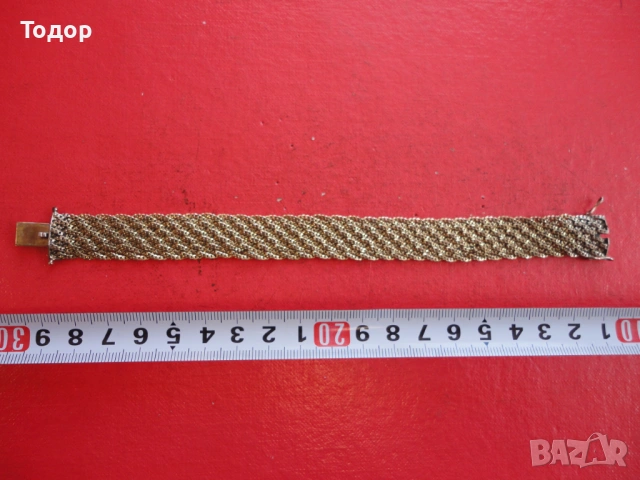 Италианска позлатена гривна Aurea AB