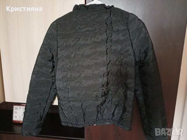 Пролетно-есенно якенце с брошка  и перличка за разкош, снимка 9 - Якета - 42497335