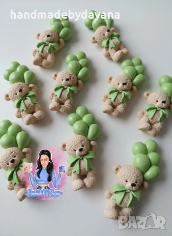 Подаръци за гости - мече с балони , снимка 2 - Други - 53584332