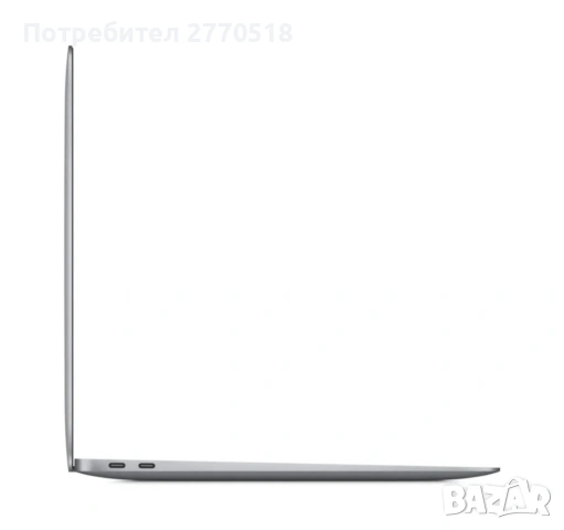Лаптоп Apple MacBook Air 13, 13.3", M1, 256GB, 8GB, Space gray, снимка 6 - Лаптопи за работа - 53347924