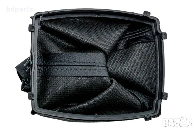 Маншон за скоростен лост, Ford, Focus C-Max MK1 Facelift, Черен, Кожа, снимка 3 - Части - 56141686