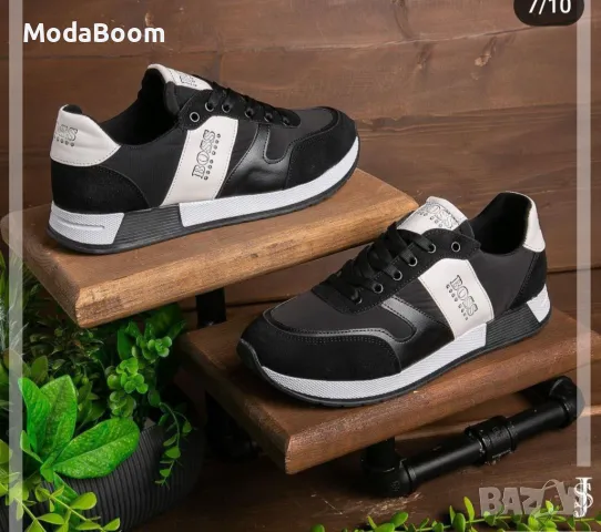 Hugo Boss мъжки маратонки Два цвята , снимка 2 - Маратонки - 48437343