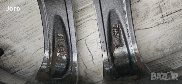  алуминиеви  джанти Rial 15 цола 5×100 ет 38, снимка 5 - Гуми и джанти - 52475726