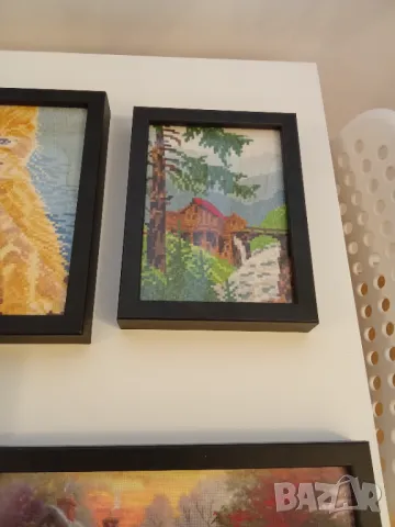Гоблени ушити рамкирани, снимка 6 - Гоблени - 48859156