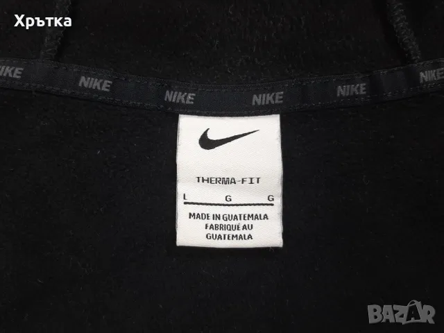 Nike Therma-Fit - Оригинално мъжко горнище размер L, снимка 6 - Спортни дрехи, екипи - 48262604