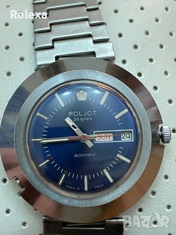 Часовник Poljot с ден и дата, автоматичен 