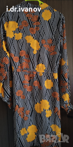 дълга цветна рокля/риза , снимка 4 - Рокли - 44700141