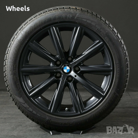 18" 5x112 BMW Styling 684 V-Spoke 5 Series G30 G31 OEM, снимка 6 - Гуми и джанти - 44589801