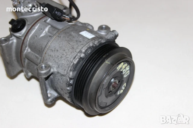 Компресор климатик Mercedes W169 A-Class (2004-2012г.) A0012309011 / 4471905241 / 6SEU16C, снимка 4 - Части - 50927994