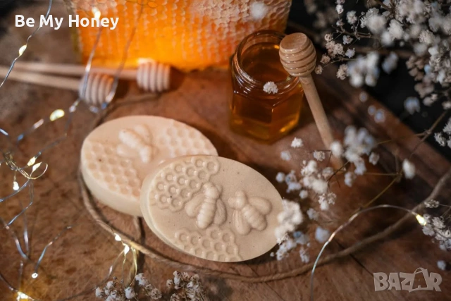 Натурални сапуни с мед и восък, снимка 5 - Козметика за тяло - 53091159