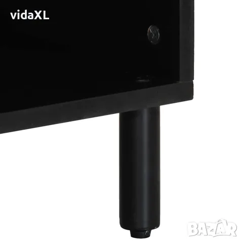 vidaXL Шкаф кафяв 80x33x75 cm Масивна дървесина Манго, снимка 7 - Шкафове - 56147537