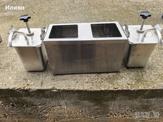 Двоен дозатор за сос , снимка 2 - Обзавеждане за заведение - 51940022