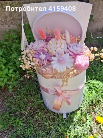 Букети от сапун, снимка 2 - Подаръци за жени - 47154685