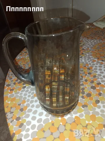 Стъклена кана за вода 