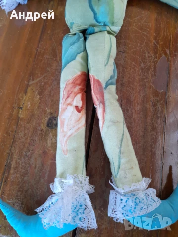 Стара кукла,клоун #17, снимка 6 - Други ценни предмети - 50928404