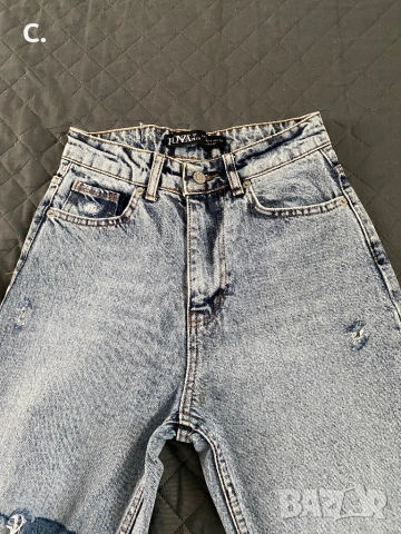 Дамски дънки, снимка 2 - Дънки - 53695440