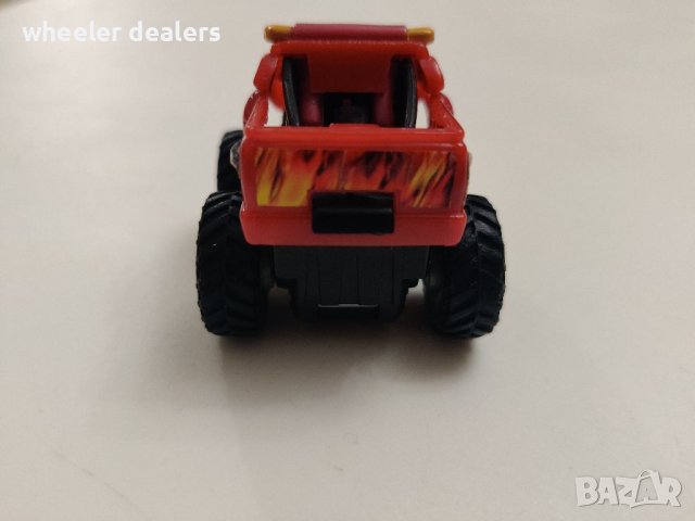Пластмасова количка Hot Wheels Mini Monster Truck, снимка 4 - Коли, камиони, мотори, писти - 39531918