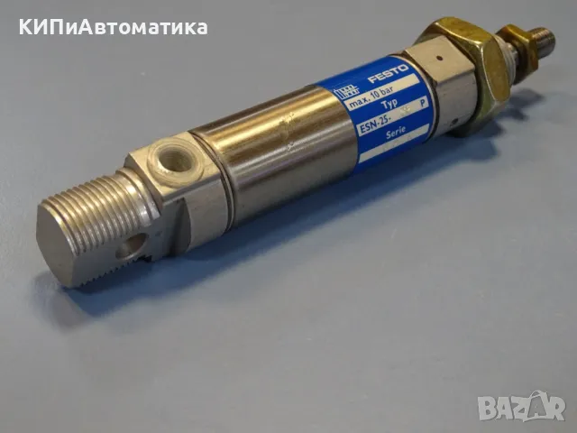 Пневматичен еднодействащ цилиндър Festo ESN-25-35P pneumatic cylinder, снимка 4 - Резервни части за машини - 47674868