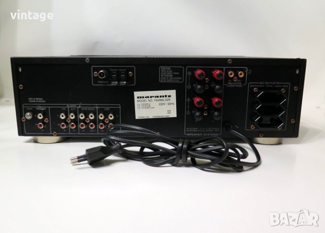 Marantz SR 65, снимка 6 - Ресийвъри, усилватели, смесителни пултове - 41696525