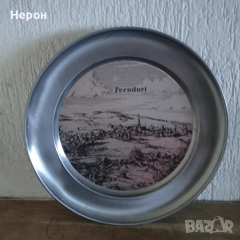 Калаена чиния за стена, снимка 6 - Пана - 52499800