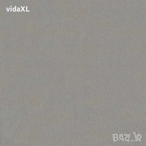 vidaXL Люлеещ се стол, светлосив, кадифе, снимка 8 - Столове - 56146882