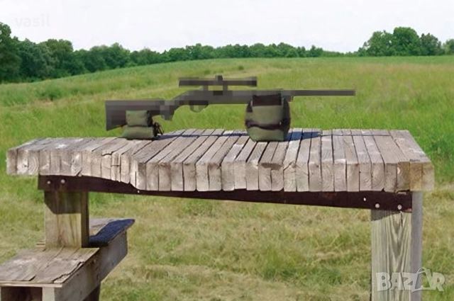 Комплект стрелкови торбички — напълнени плътно с гумени гранули, снимка 2 - Оборудване и аксесоари за оръжия - 52578226