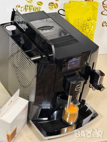 Кафемашина кафе автомат JURA E8 PIANO BLACK WİFİ с гаранция, снимка 3 - Кафемашини - 52730285