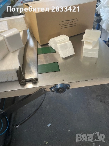 Кърпи за ръце v сгъвка и тоалетна хартия на пачка