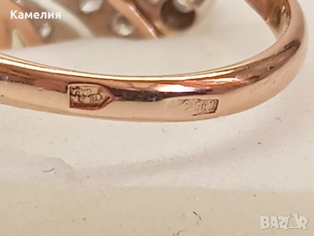 Руско злато , снимка 15 - Пръстени - 53703557