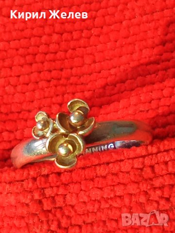 SPINNING Марков ФЛОРАЛЕН НЕЖЕН СРЕБЪРЕН АРТ ПРЪСТЕН СРЕБРО 925 БИЖУТЕРСКА ФИНА РЪЧНА РАБОТАА 38560