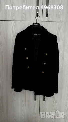 Zara черно сако 