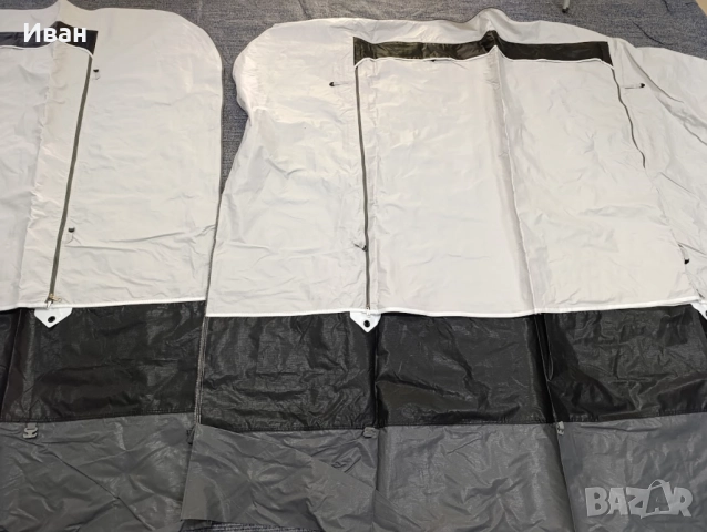 Надуваем форселт за каравана Camptech Hampton AIR DL Размер N:6(775- 800)см земя- земя, снимка 6 - Палатки - 51196635