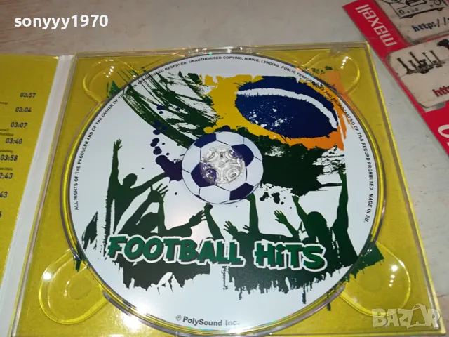 FOOTBALL HITS BRASIL CD 1004252242, снимка 4 - CD дискове - 49852020