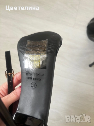 Обувки 38 номер , снимка 5 - Дамски обувки на ток - 53460174