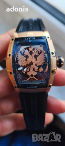 Cvstos challenge Eagle Proud to be Russion automatic mechanical watch. Автоматичен механичен , снимка 18 - Други - 52938107