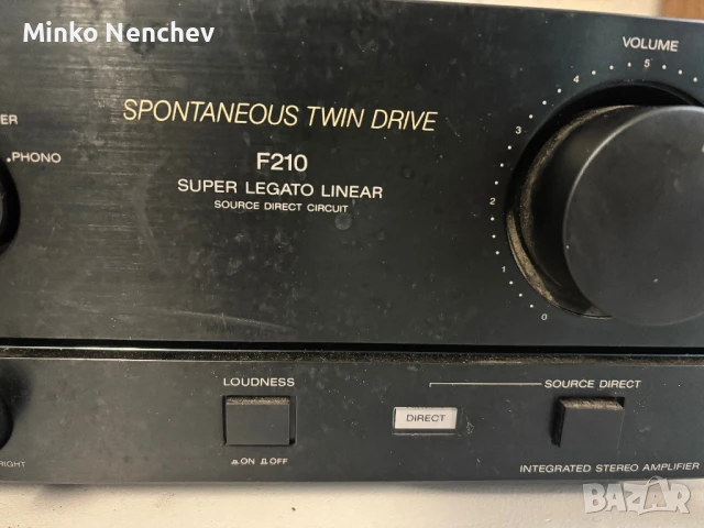 SONY TA-F210, снимка 3 - Ресийвъри, усилватели, смесителни пултове - 50523268