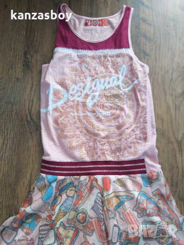 Desigual - страхотна юношеска рокля КАТО НОВА, снимка 5 - Детски рокли и поли - 33834412