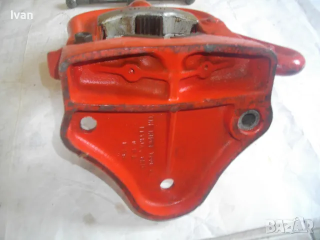 4" Цола RIDGID №25 Made in USA ТРЪБНО МЕНГЕМЕ Масивно Като ново РИДГИД 13кг/46см/захват 135мм тръба , снимка 18 - Менгемета - 47325810