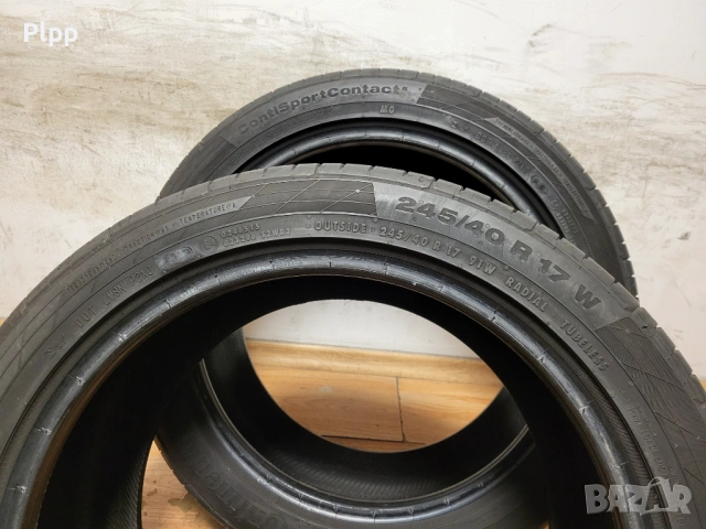 245/40/17 Continental / летни гуми , снимка 6 - Гуми и джанти - 53816044