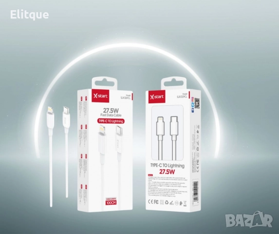 USB-C ,кабел за бързо зареждане, SJX319CL, снимка 4 - Оригинални зарядни - 52840171