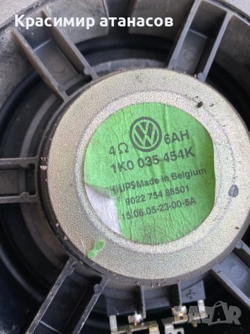 1K0035454K. Преден говорител за Vw голф плюс , снимка 3 - Аксесоари и консумативи - 41565723