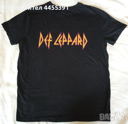 Тениска групи Def Leppard. Официален продукт, снимка 2 - Тениски - 51679740