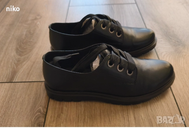 дамски обувки естествена кожа Lasocki, размер 37, снимка 3 - Дамски боти - 52552859