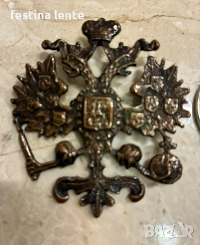 Значка / кокарда / герба на руската империя