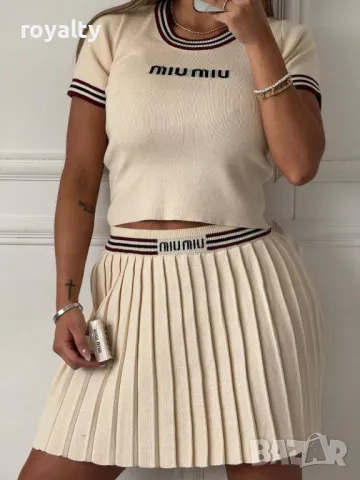 Miu Miu дамски комплект , снимка 6 - Комплекти - 49486692
