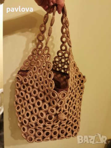 чанта  плетиво, снимка 1
