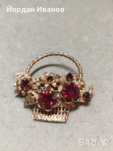 Старинна руска брошка 