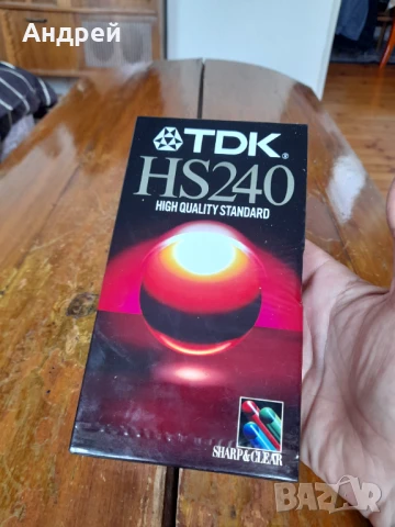 Видеокасета TDK HS240, снимка 2 - Други - 50633693