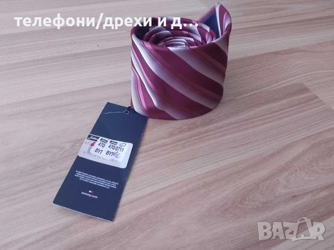 Нова копринена вратовръзка Tomy Hilfiger, снимка 2 - Други - 51677507